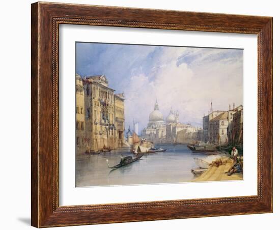 The Grand Canal, Venice, 1879-William Callow-Framed Giclee Print