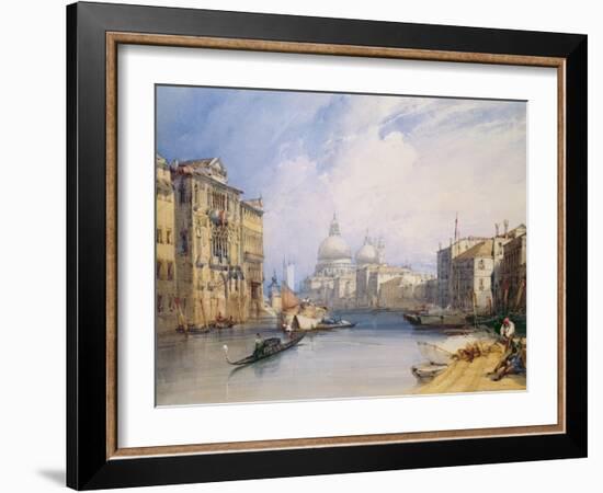 The Grand Canal, Venice, 1879-William Callow-Framed Giclee Print