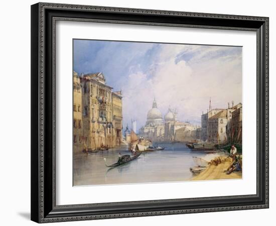 The Grand Canal, Venice, 1879-William Callow-Framed Giclee Print