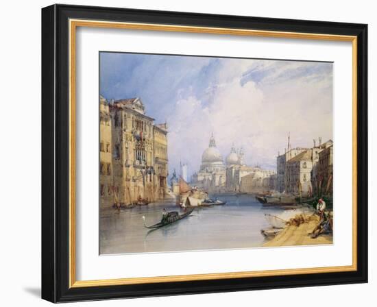 The Grand Canal, Venice, 1879-William Callow-Framed Giclee Print