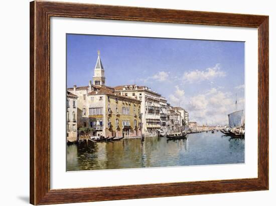 The Grand Canal, Venice, 1883-Federico del Campo-Framed Giclee Print