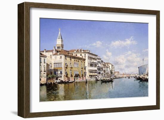 The Grand Canal, Venice, 1883-Federico del Campo-Framed Giclee Print