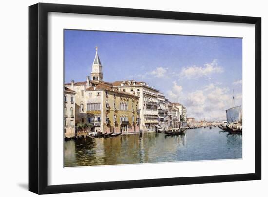 The Grand Canal, Venice, 1883-Federico del Campo-Framed Giclee Print