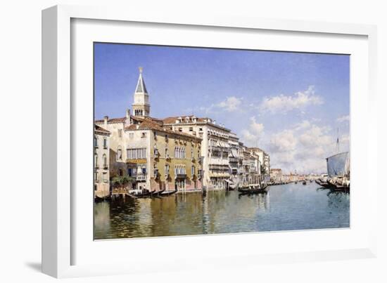 The Grand Canal, Venice, 1883-Federico del Campo-Framed Giclee Print