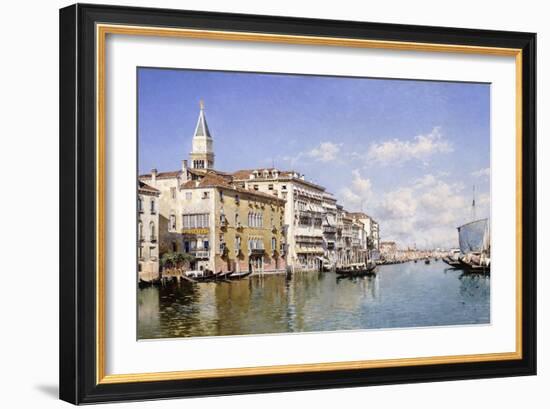The Grand Canal, Venice, 1883-Federico del Campo-Framed Giclee Print