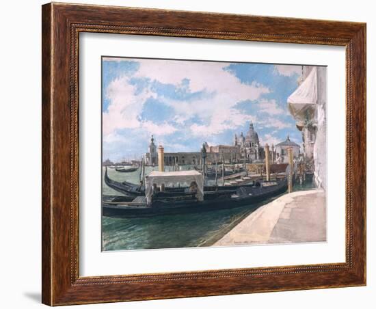 The Grand Canal, Venice, 1888-Jean-Louis Ernest Meissonier-Framed Giclee Print