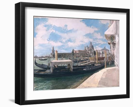 The Grand Canal, Venice, 1888-Jean-Louis Ernest Meissonier-Framed Giclee Print