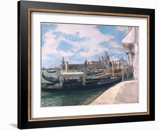 The Grand Canal, Venice, 1888-Jean-Louis Ernest Meissonier-Framed Giclee Print