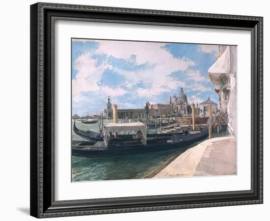 The Grand Canal, Venice, 1888-Jean-Louis Ernest Meissonier-Framed Giclee Print