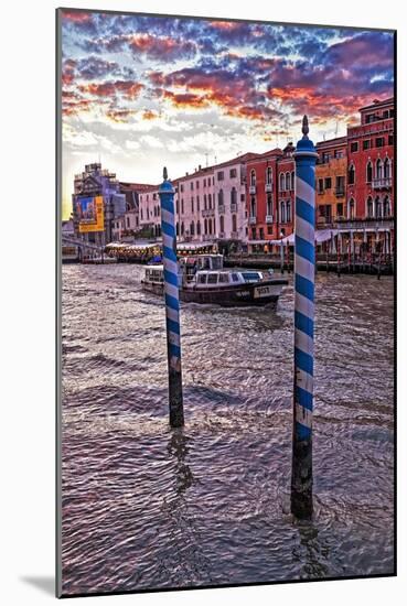The Grand Canal, Venice, at Sunset-Steven Boone-Mounted Photographic Print
