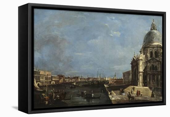 The Grand Canal, Venice, C.1760-Francesco Guardi-Framed Premier Image Canvas