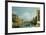 The Grand Canal Venice Looking East from the Campo Di San Vio-Canaletto-Framed Giclee Print