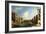 The Grand Canal, Venice, Looking East from the Campo Di San Vio-Canaletto-Framed Giclee Print