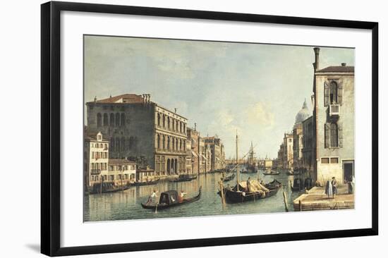 The Grand Canal, Venice-Canaletto-Framed Premium Giclee Print