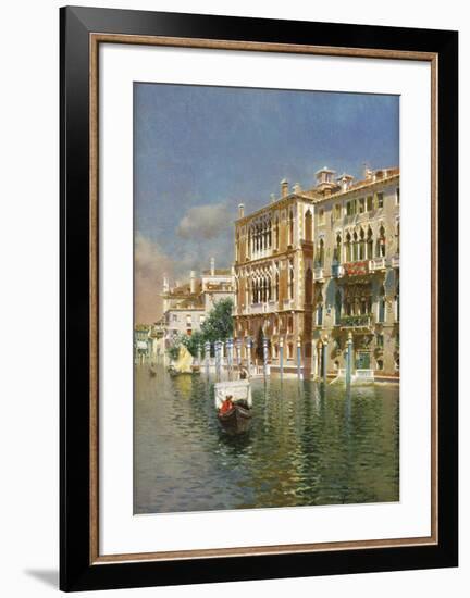 The Grand Canal, Venice-Rubens Santoro-Framed Premium Giclee Print