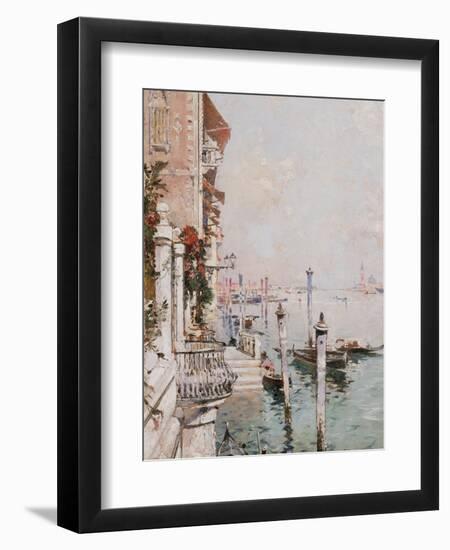 The Grand Canal, Venice-Franz Richard Unterberger-Framed Giclee Print