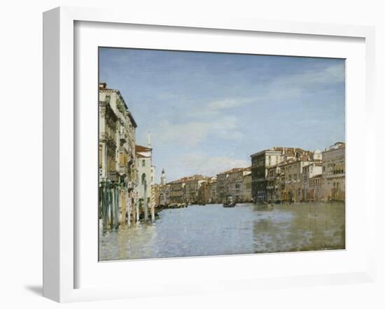 The Grand Canal, Venice-Alberto Pasini-Framed Giclee Print