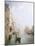 The Grand Canal, Venice-Franz Richard Unterberger-Mounted Giclee Print