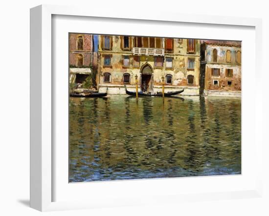 The Grand Canal, Venice-Carlo Brancaccio-Framed Giclee Print