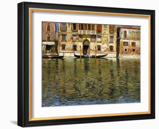 The Grand Canal, Venice-Carlo Brancaccio-Framed Giclee Print