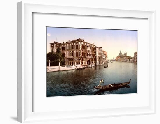 The Grand Canal, View I, Venice, Italy-null-Framed Art Print