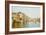 The Grand Canal with the Rialto Bridge, Venice-Rafael Senet-Framed Giclee Print