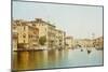 The Grand Canal with the Rialto Bridge, Venice-Rafael Senet-Mounted Giclee Print