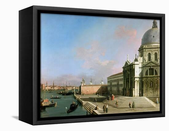 The Grand Canal-Canaletto-Framed Premier Image Canvas