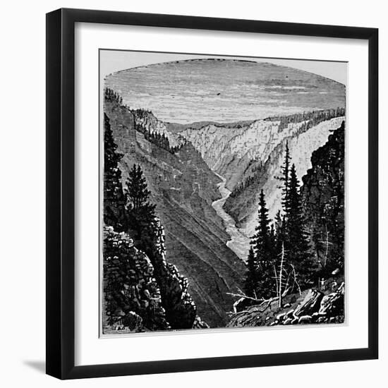 'The Grand Cañon', 1883-Unknown-Framed Giclee Print