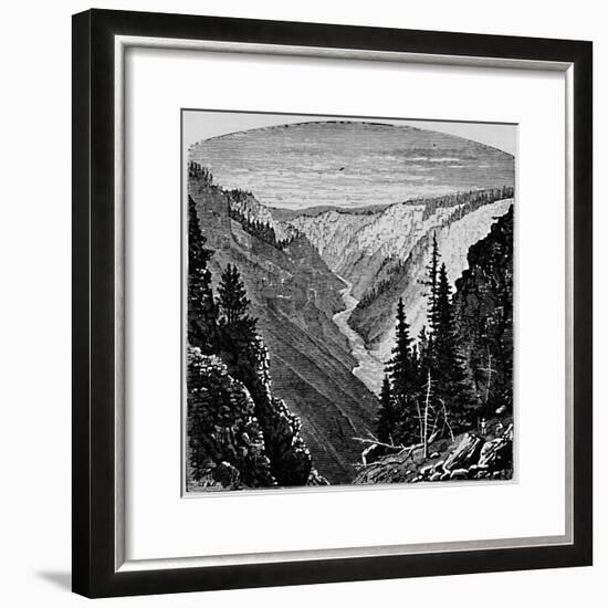 'The Grand Cañon', 1883-Unknown-Framed Giclee Print