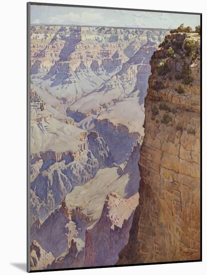 The Grand Canyon of Arizona-Gunnar Widforss-Mounted Giclee Print