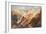 The Grand Canyon of the Yellowstone-Thomas Moran-Framed Art Print