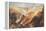 The Grand Canyon of the Yellowstone-Thomas Moran-Framed Stretched Canvas