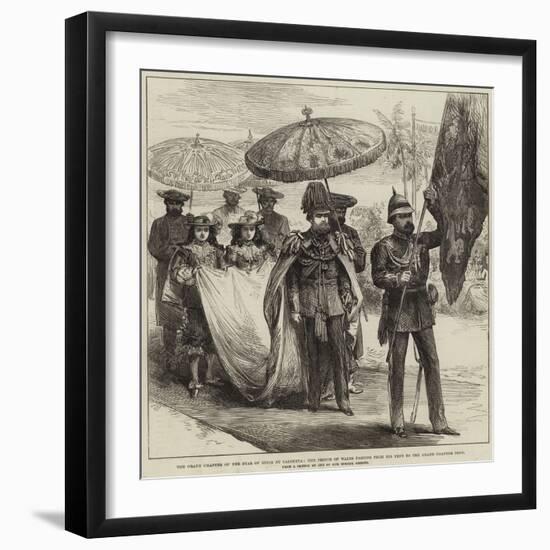 The Grand Chapter of the Star of India at Calcutta-Arthur Hopkins-Framed Giclee Print