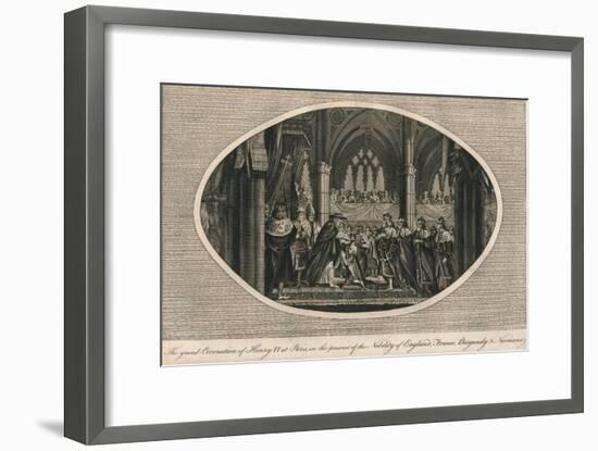 The grand coronation of Henry VI of England in Paris, 1431 (1793)-Unknown-Framed Giclee Print