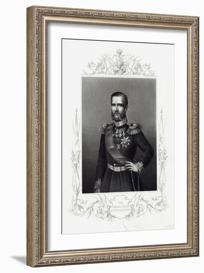The Grand Duke Constantine Engraving-null-Framed Giclee Print