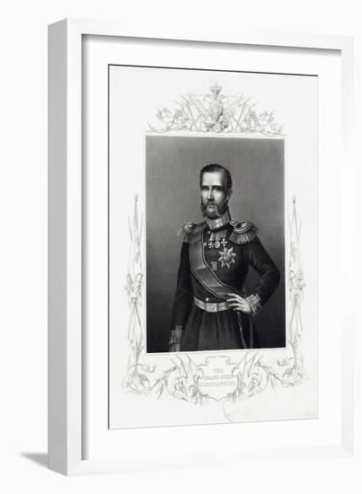The Grand Duke Constantine Engraving-null-Framed Giclee Print