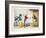 The Grand Duke of Middleburg or Late Ld. C-T-M and Commdore Cur-T's Paying their Respects..., 1809-George Cruikshank-Framed Giclee Print