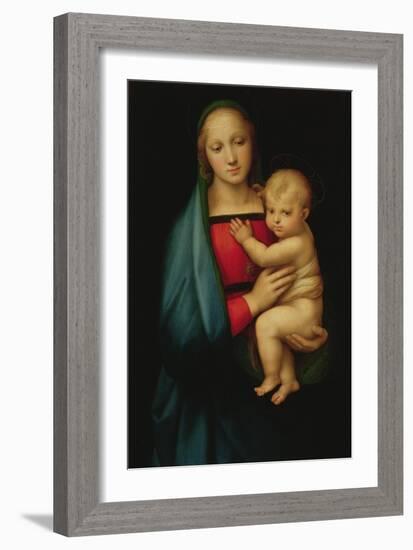 The Grand Duke's Madonna, c.1504-05-Raphael-Framed Giclee Print