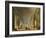 The Grand Galery of the Louvre-Hubert Robert-Framed Giclee Print