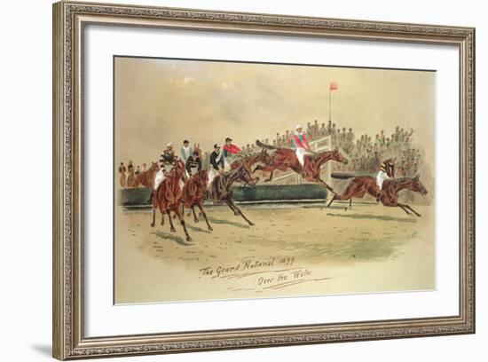 The Grand National, over the Water, 1899-Wincenty Wodzinowski-Framed Giclee Print