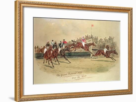 The Grand National, over the Water, 1899-Wincenty Wodzinowski-Framed Giclee Print