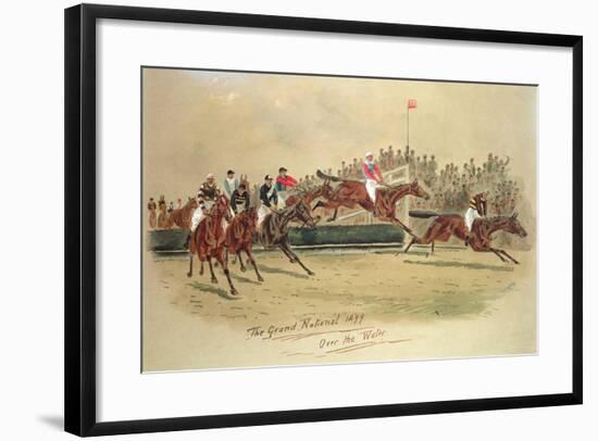 The Grand National, over the Water, 1899-Wincenty Wodzinowski-Framed Giclee Print