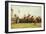 The Grand National Steeplechase: Valentine's Jump-John Sanderson Wells-Framed Giclee Print