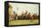 The Grand National Steeplechase: Valentine's Jump-John Sanderson Wells-Framed Premier Image Canvas