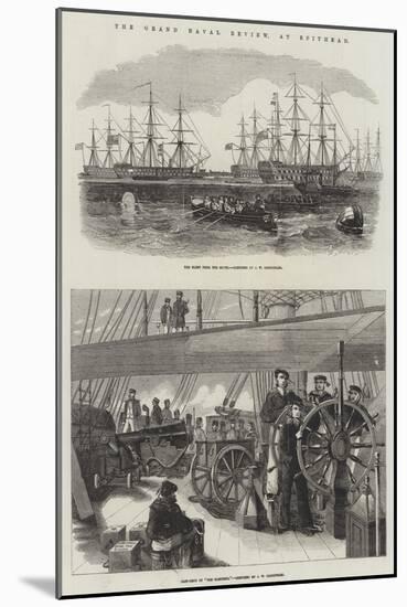 The Grand Naval Review, at Spithead-John Wilson Carmichael-Mounted Giclee Print