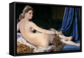 The Grand Odalisque-Jean-Auguste-Dominique Ingres-Framed Premier Image Canvas