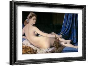 The Grand Odalisque-Jean-Auguste-Dominique Ingres-Framed Giclee Print