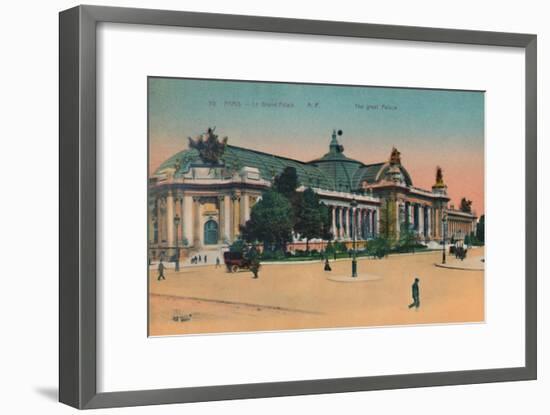 The Grand Palais, Paris, c1920-Unknown-Framed Giclee Print