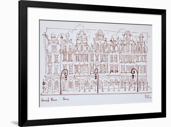 The Grand Place, Arras, France-Richard Lawrence-Framed Premium Photographic Print